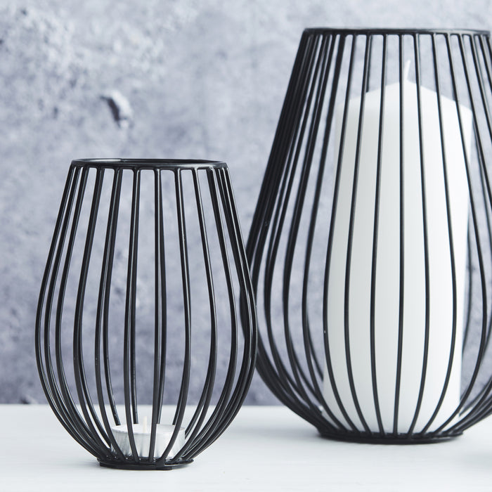 Point-Virgule Wire Waxinelichthouder