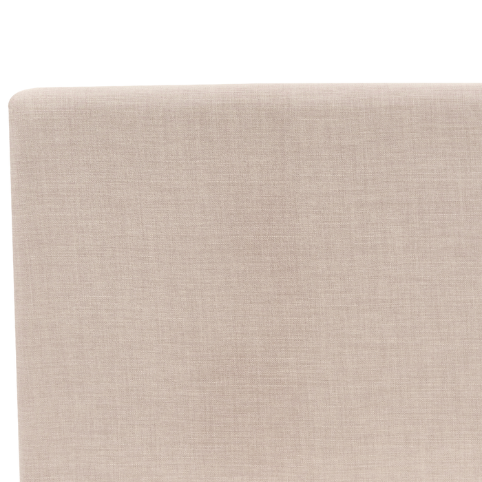 Beliani-FITOU -Tweepersoonsbed-Zandbeige-160 x 200 cm-Polyester