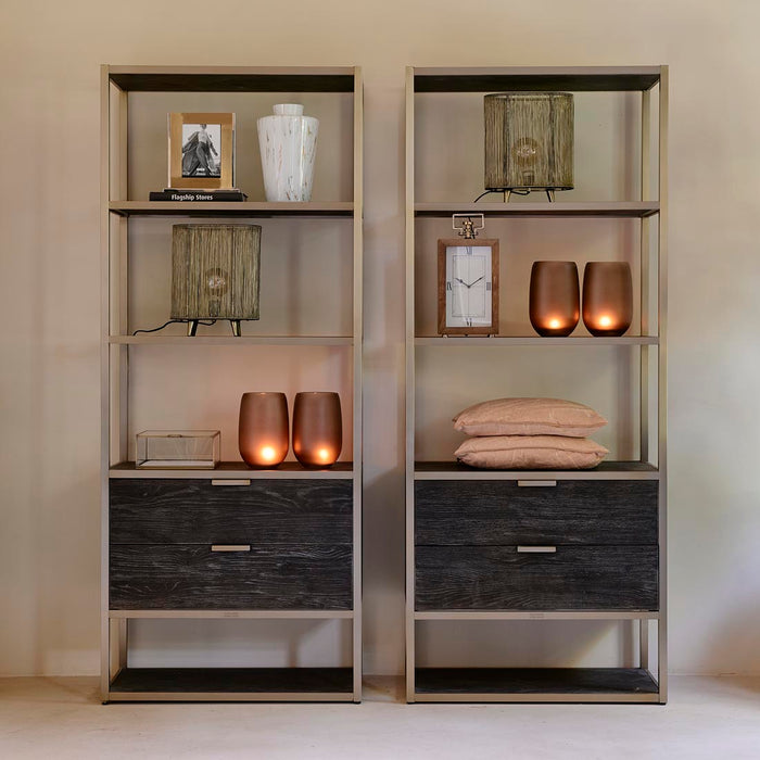 Riviera Maison RM Marbled Vase - 20.0x20.0x32.0 cm