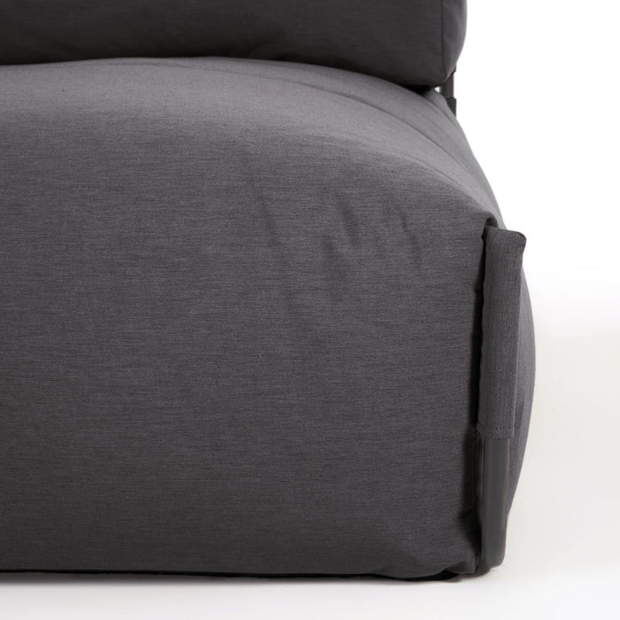 Kave Home Square Lounger - Donkergroen - D 165 x B 101 x H 65 cm