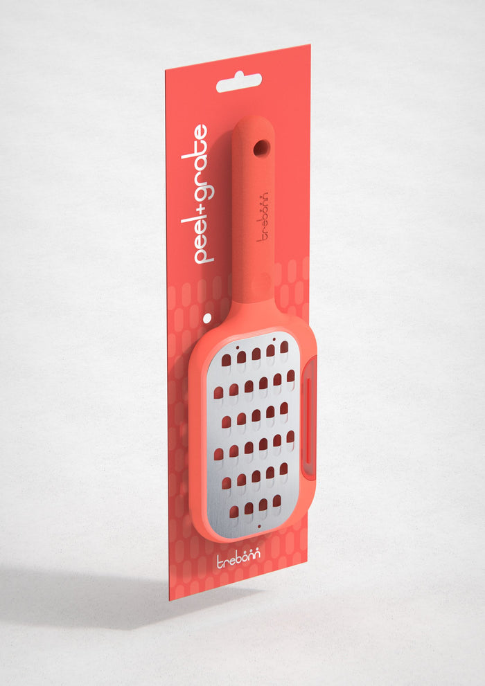 Trebonn - Dunschiller en Rasp 2 in 1 - 25 cm - Peel + Grate - Trebonn