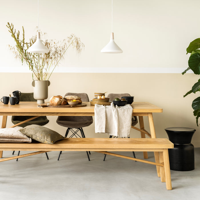 by fonQ Tekla Eetkamerbank - Oak