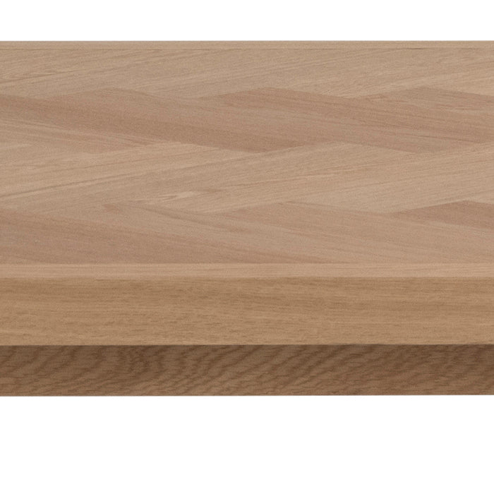 by fonQ Tekla Eettafel Visgraat - 200 x 100 cm - Oak