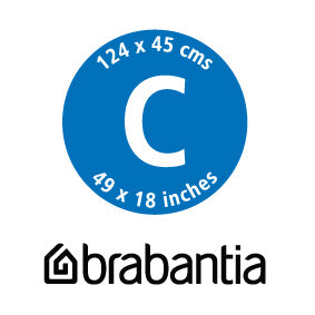 Brabantia Strijkplankovertrek 124 x 45 cm