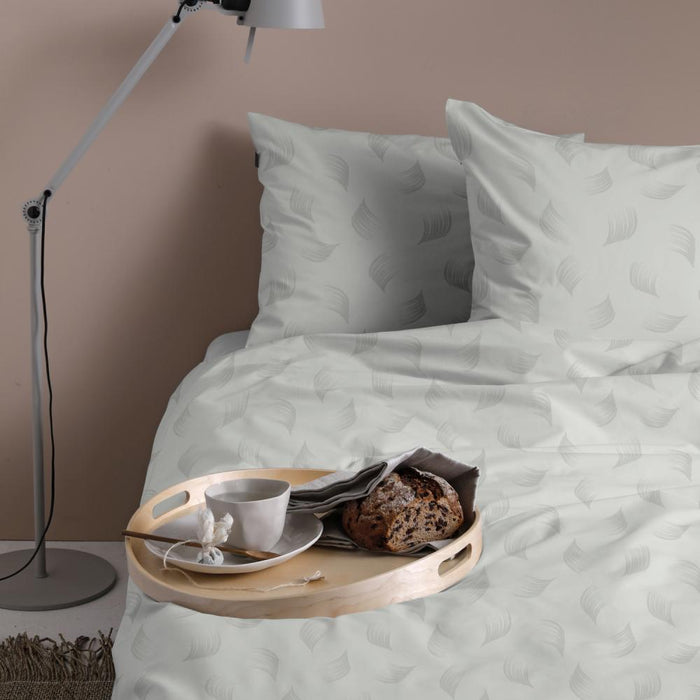 Damai Dekbedovertrek biologische Katoen Satijn Whisper glacier