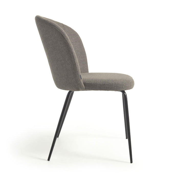 Kave Home Anoha Eetkamerstoel - Grijs