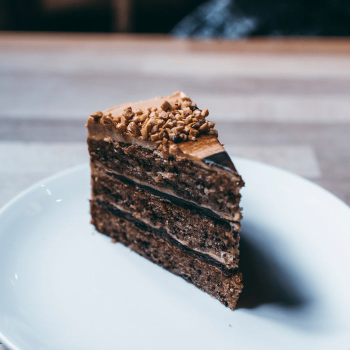 Krumble paletmes | glaceermes spatel set van 4 RVS met houten handvat