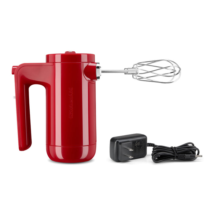 KitchenAid 5KHMB732 Cordless Handmixer - Keizerrood