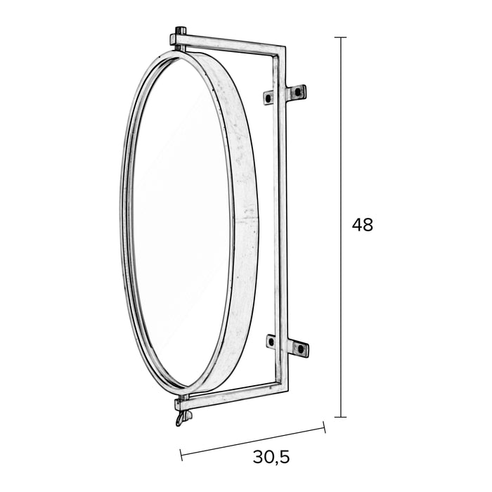 by fonQ Louie Spiegel - Goud