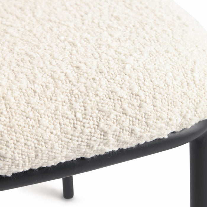 Kave Home Ciselia Eetkamerstoel - Wit