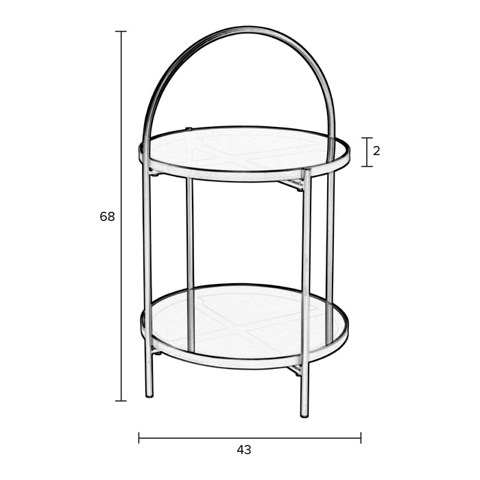 MOOS Elodi Bijzettafel
