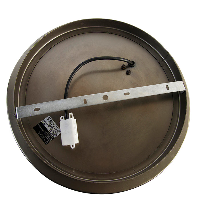 QAZQA Plafondlamp barril - Grijs - Industrieel - D 35cm