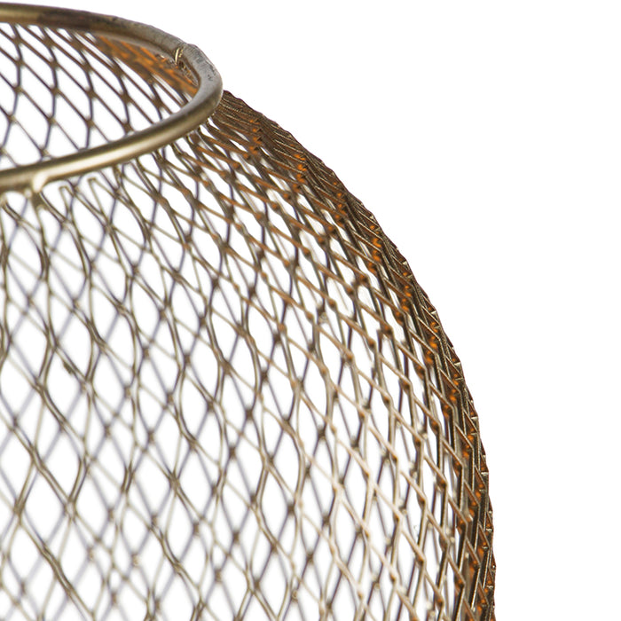 QAZQA Vloerlamp waya - Goud|messing - Modern - D 40cm