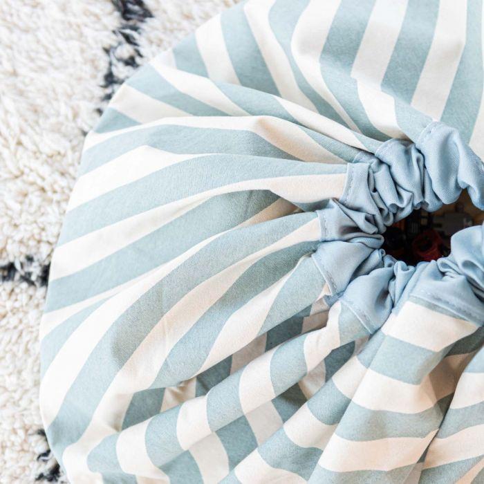 Play & Go Stripes Green toy storage bag