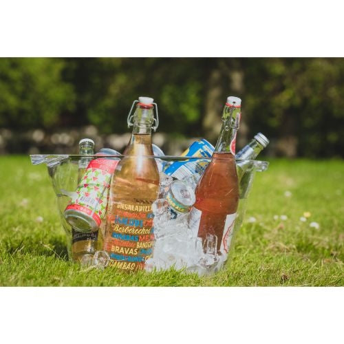 Doorzichtige Flessenkoeler, Groot - BarCraft