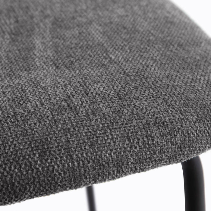 Kave Home Benilda Eetkamerstoel - Donkergrijs