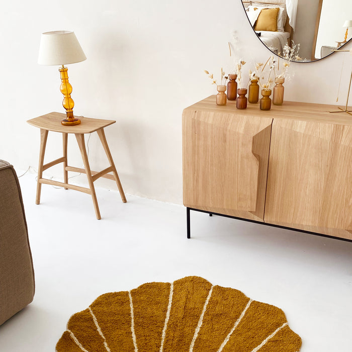 Á la Shell Vloerkleed - Large - Mustard