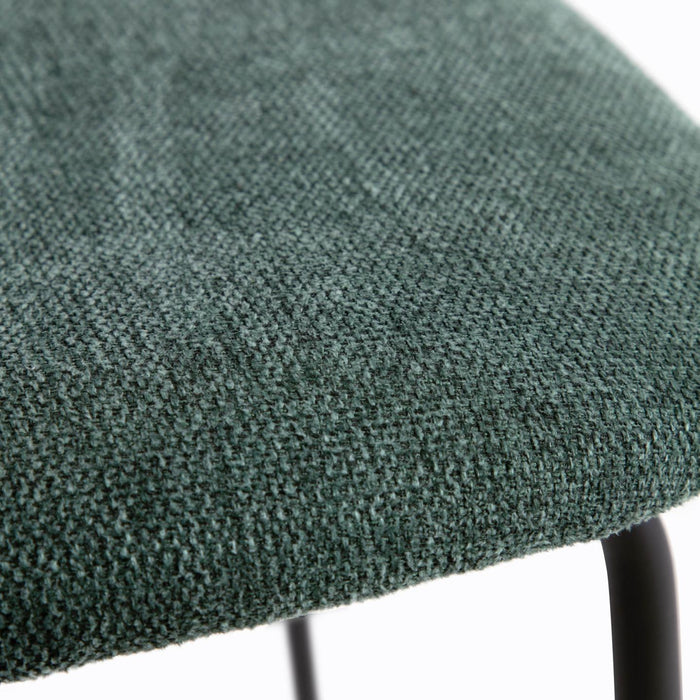 Kave Home Benilda Eetkamerstoel - Donkergroen