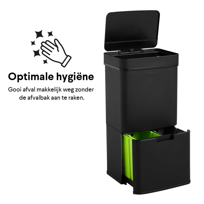 Homra Nexo Afvalemmer 72 Liter (48+12+12 Liter)