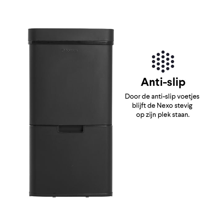 Homra Nexo Afvalemmer 72 Liter (48+12+12 Liter)