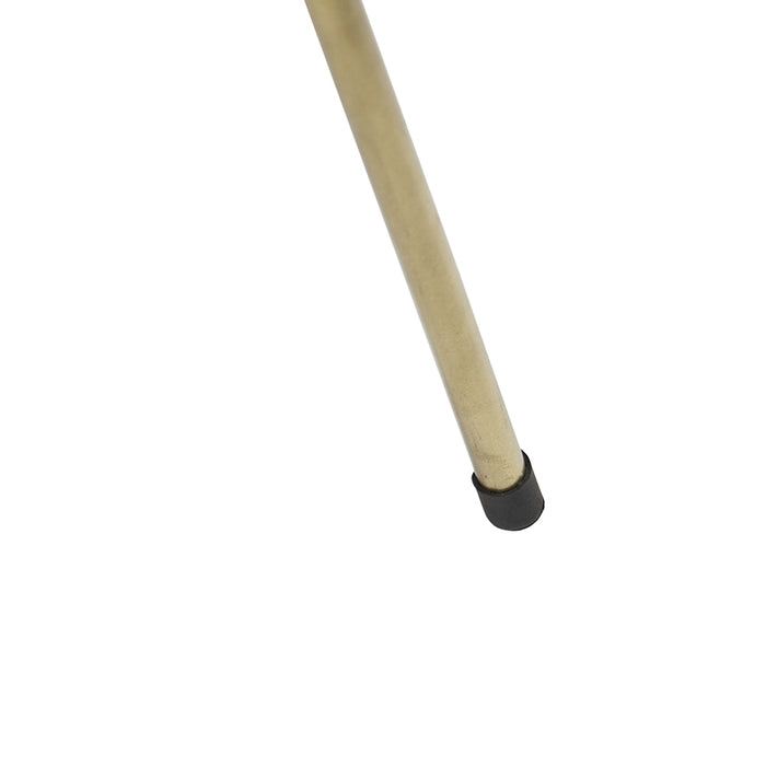 QAZQA Vloerlamp wire - Goud|messing - Modern - D 30cm