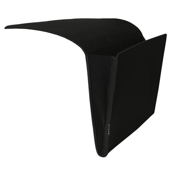 QUVIO Organizer voor bed of bank vilt - Zwart