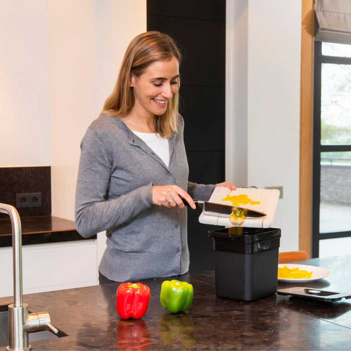 Homra Nexo Afvalemmer 72 Liter (48+12+12 Liter) - Wit/crème