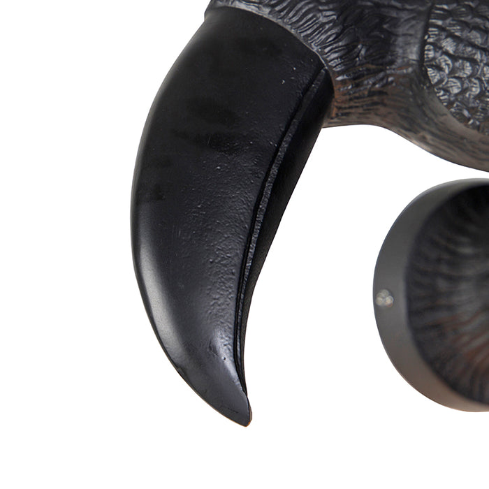 QAZQA Wandlamp wl-animal - Zwart - Landelijk - L 292mm