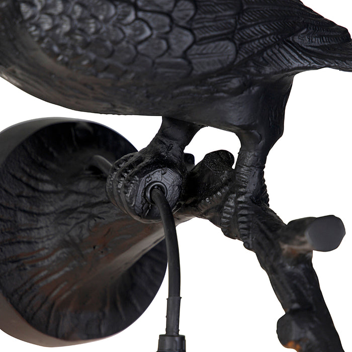 QAZQA Wandlamp wl-animal - Zwart - Landelijk - L 292mm