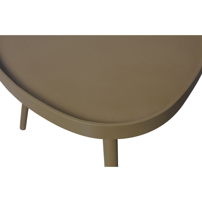 WOOOD Mae Bijzettafel - Grenen|MDF - Sepia - 40x61x50