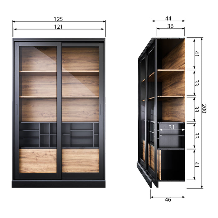 WOOOD James Vitrinekast