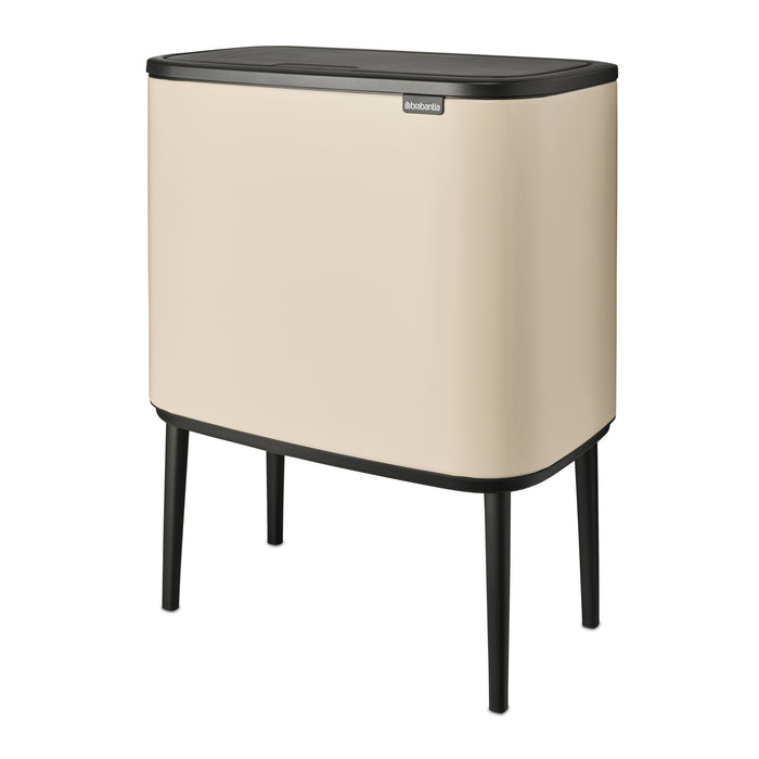 Brabantia Bo Touch Bin Afvalemmer 11 + 23 L - Soft Beige