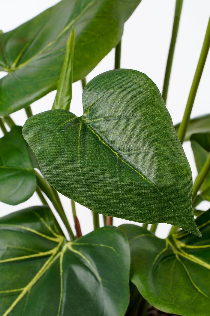 Mica Decorations Anthurium Kunstplant - H40 x Ø30 cm - Rood