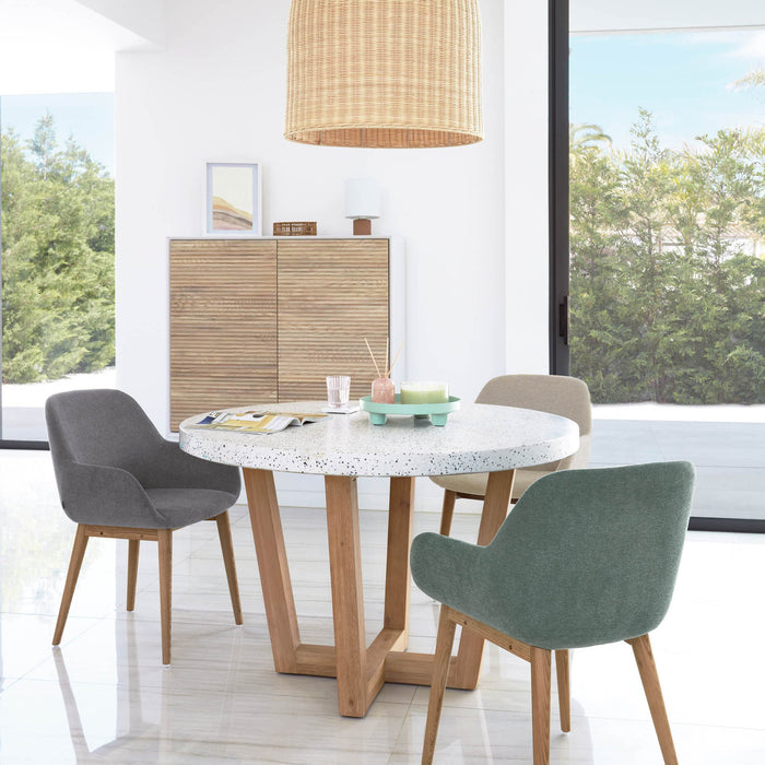 Kave Home Konna Eetkamerstoel - Groen