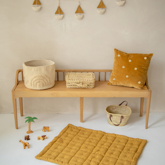 Á la Quilted Speelkleed - Mustard