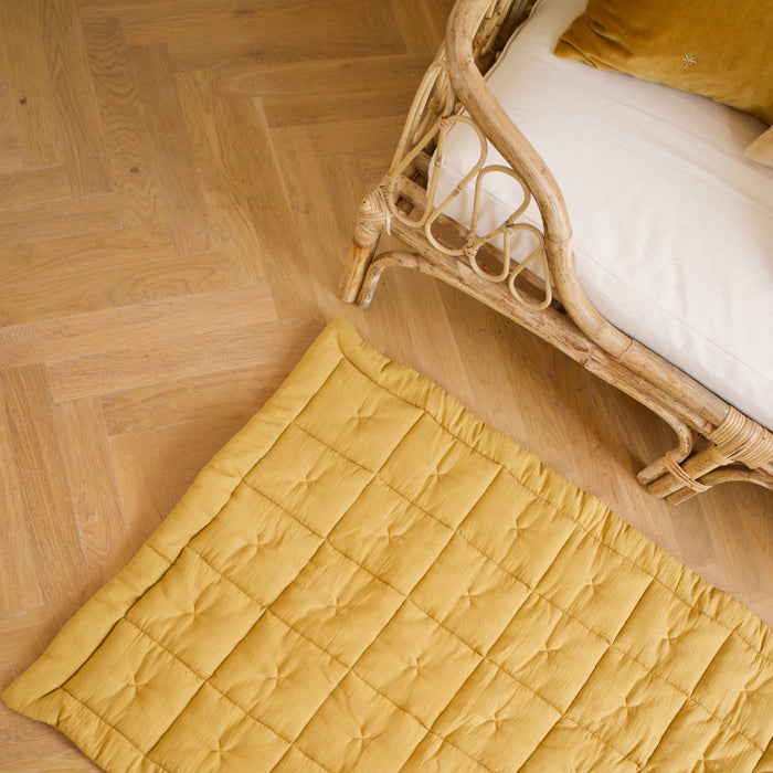 Á la Quilted Speelkleed - Mustard