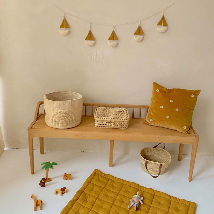 Á la Quilted Speelkleed - Mustard