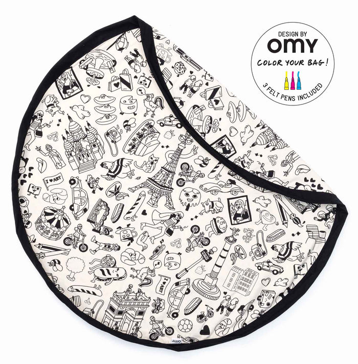 Play & Go Omy Paris toy storage bag