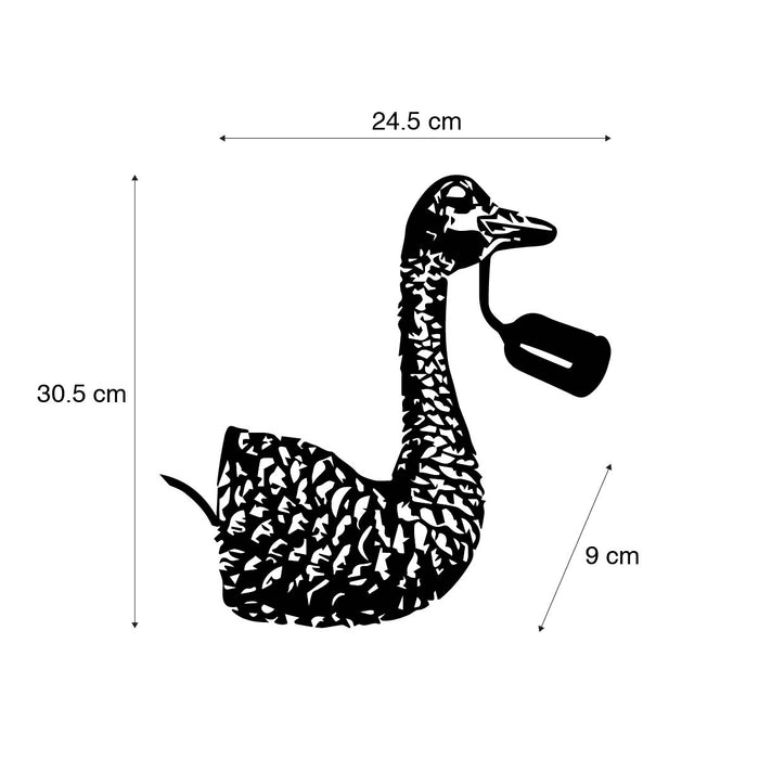 QAZQA Vintage wandlamp messing - Animal Camel bird