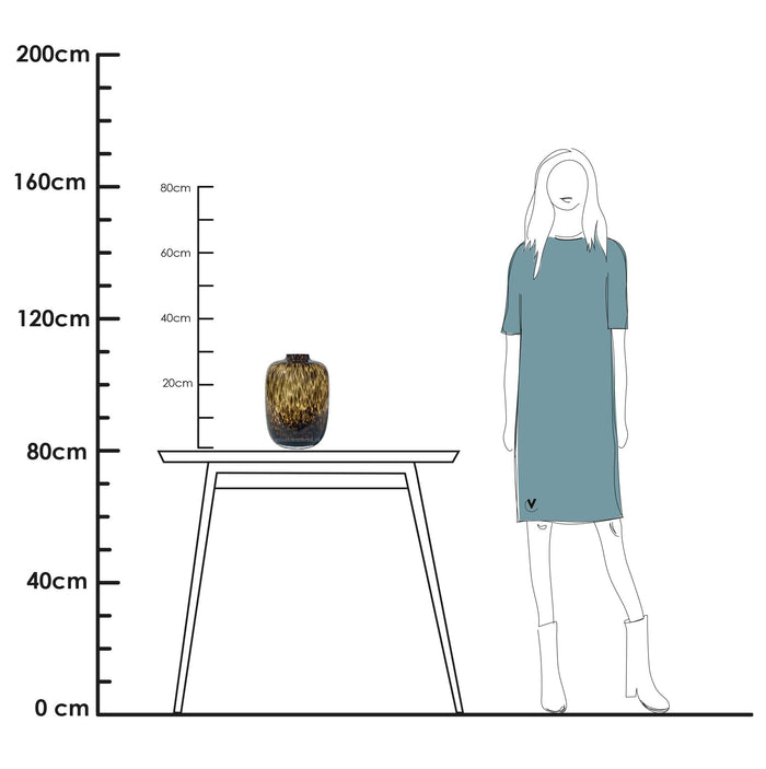 Vase The World Artic Cheetah Vaas S