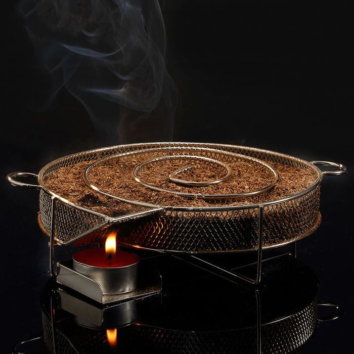 Krumble Barbecue smokerbox rond RVS