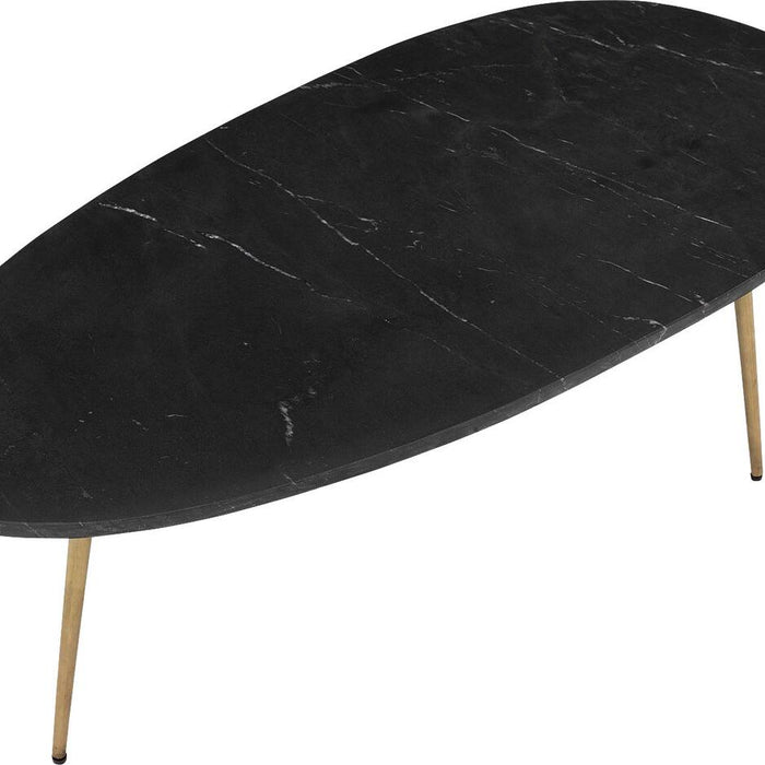 Goossens Salontafel Enzo in Donker marmer