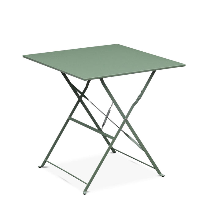 sweeek - Vierkante bistroset 2 stoelen