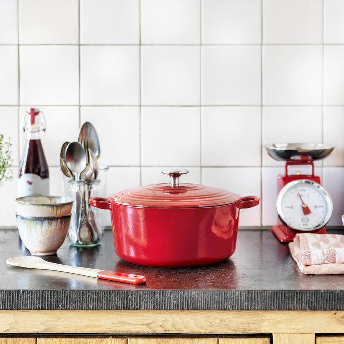 BK Bourgogne Braadpan Ø 24 cm - Chili Red