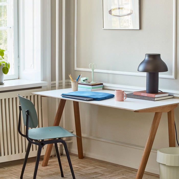 HAY Revolt Eetkamerstoel - Black - Petrol Green