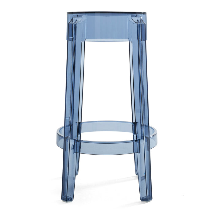 Kartell Charles Ghost Barkruk - Poederblauw
