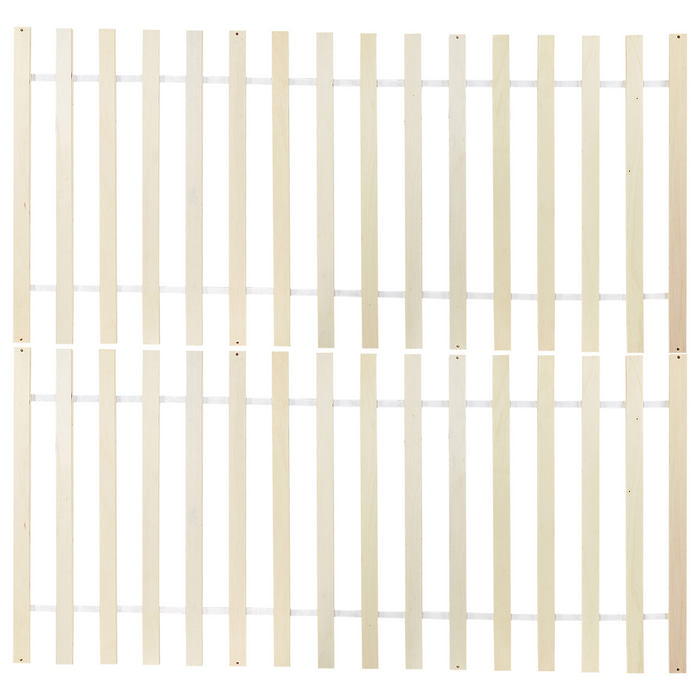 Beliani-ROYAN -Tweepersoonsbed-Lichtbruin-160 x 200 cm-Dennenhout