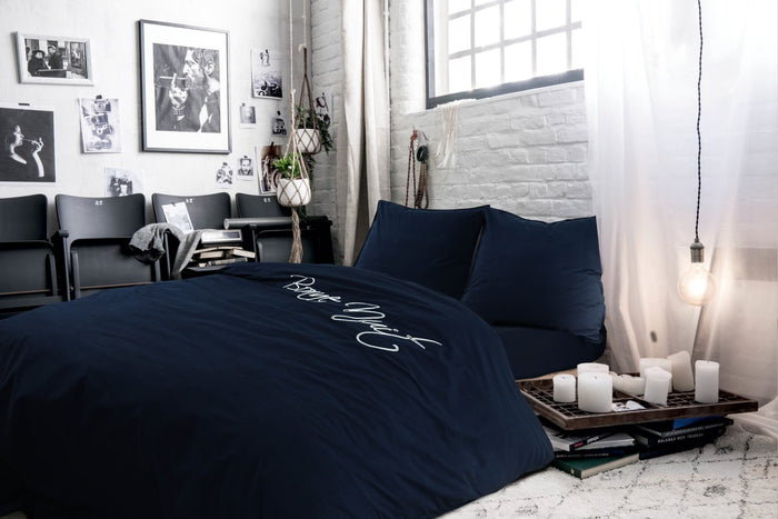Papillon Napier dekbedovertrek 140x200|220 cm navy