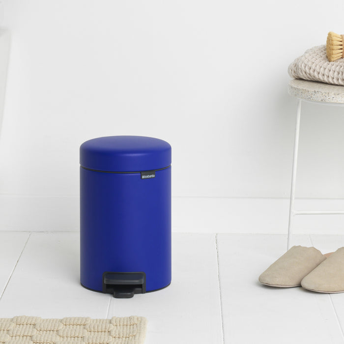 Brabantia NewIcon Pedaalemmer 3 L- Mineral Powerful Blue