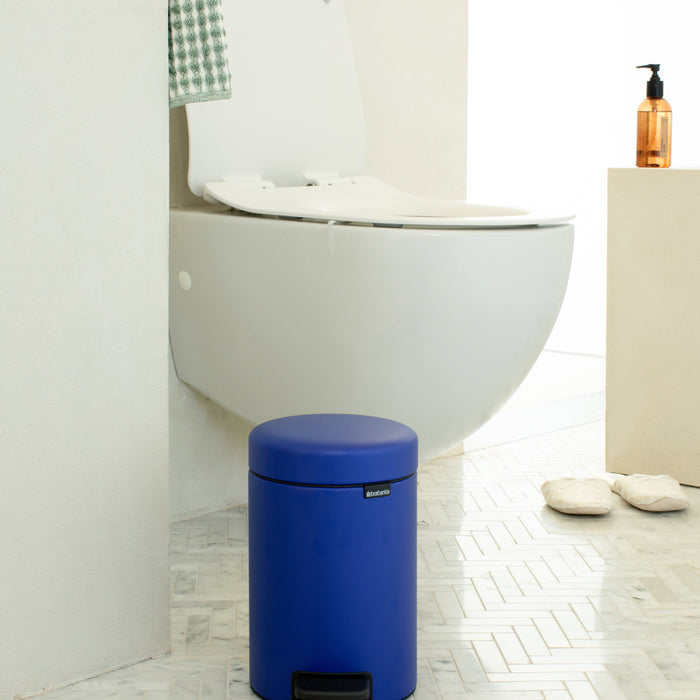 Brabantia NewIcon Pedaalemmer 3 L- Mineral Powerful Blue